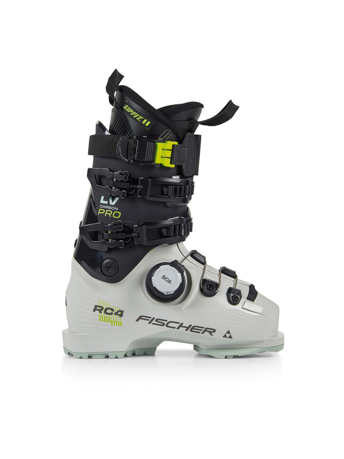 26/27 Fischer RC4 Carbon Pro LV BOA 115+ Ski Boot, Size: 23.5