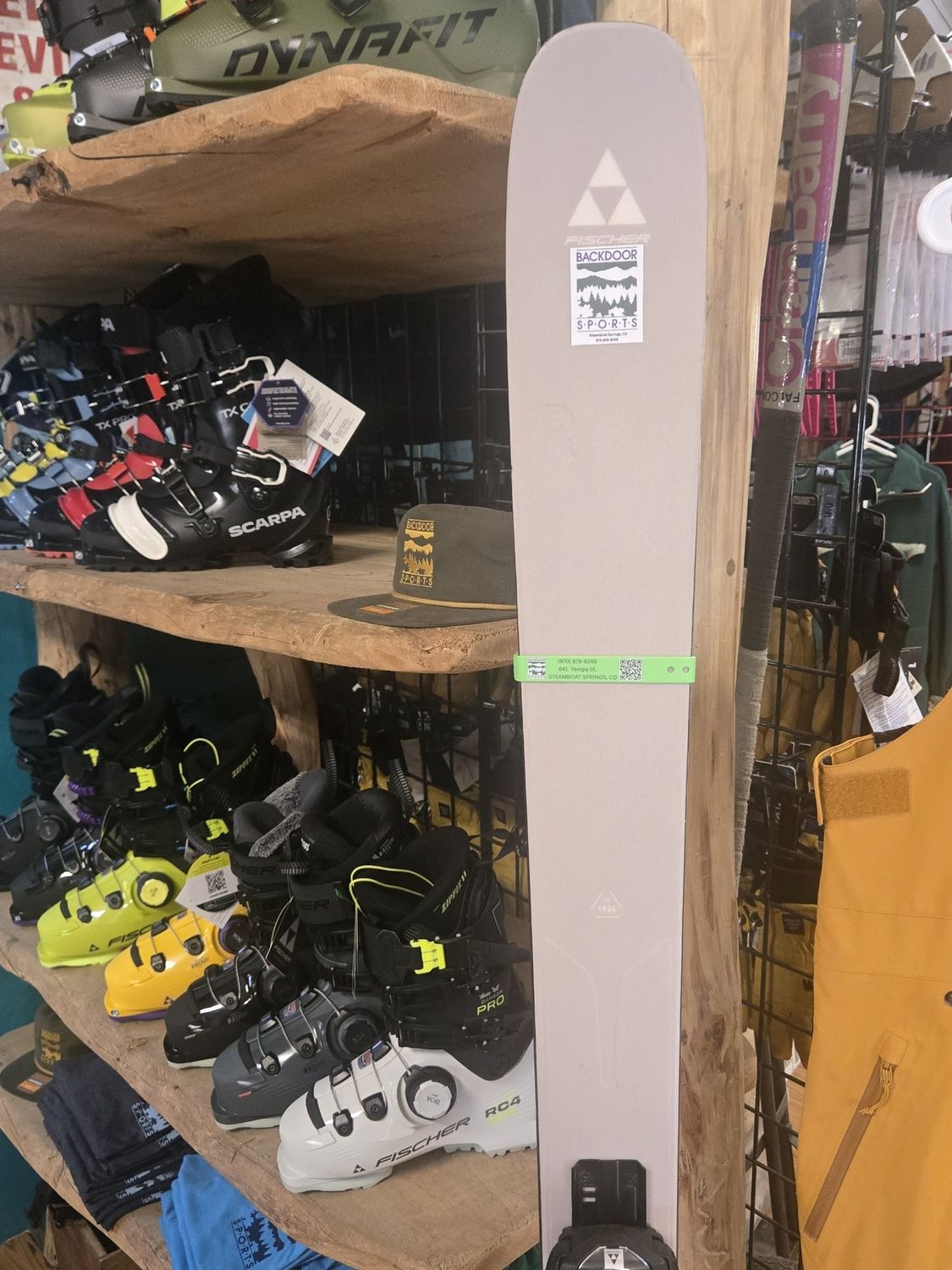 Voile 15 in Backdoor Sports Logo Ski Strap