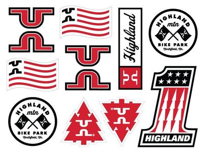 Highland Sticker Sheet