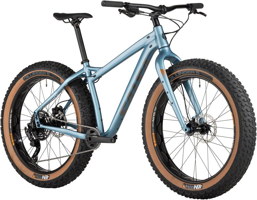 Salsa Heyday! Advent Fat Tire Bike - 26", Aluminum, Blue, Large