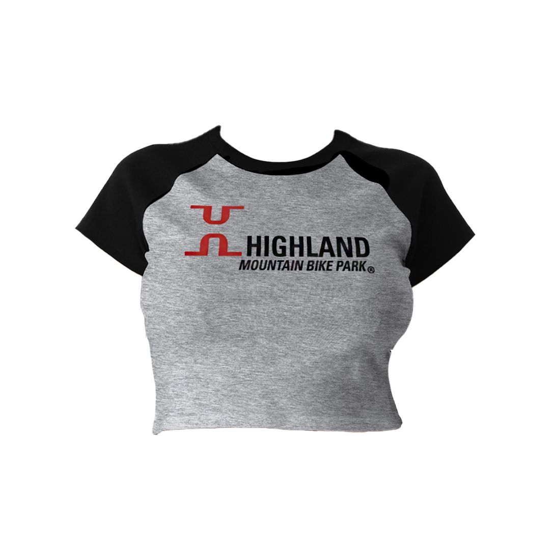 Highland Women's Full Logo Raglan Baby T