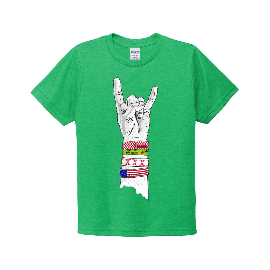Highland Youth  Wristband T-Shirt