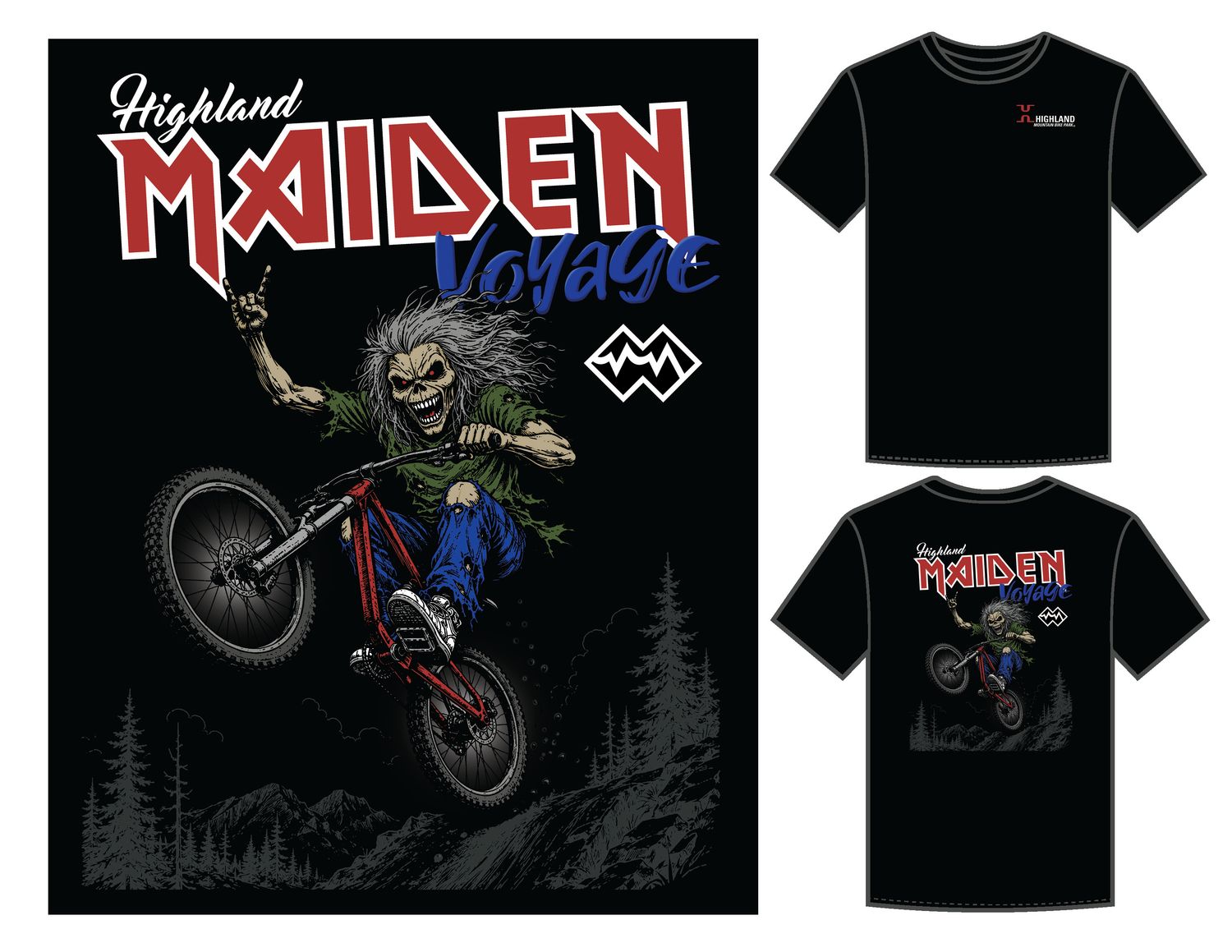 Highland Maiden Tee