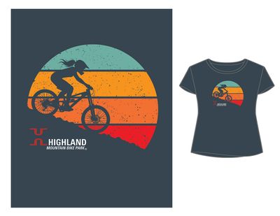 Highland Women's Sunset T - Shirt