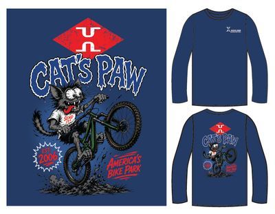 Highland Youth Cats Paw  LS Tee