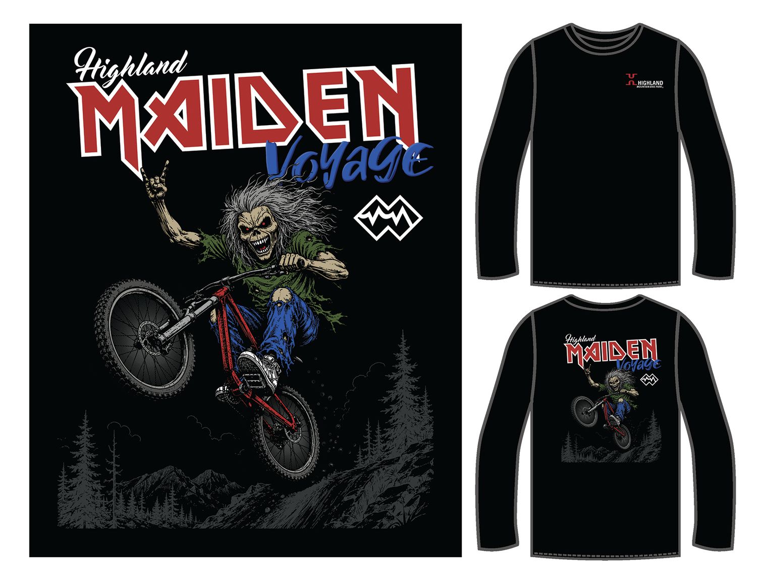Highland Maiden LS Tee