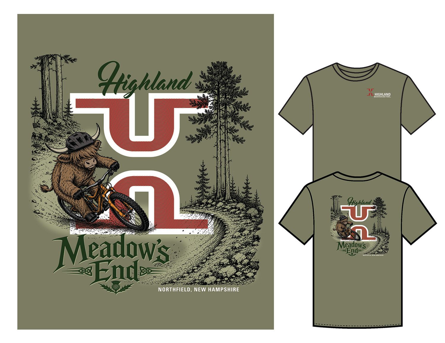 Highland Youth Meadow's End SS Tee
