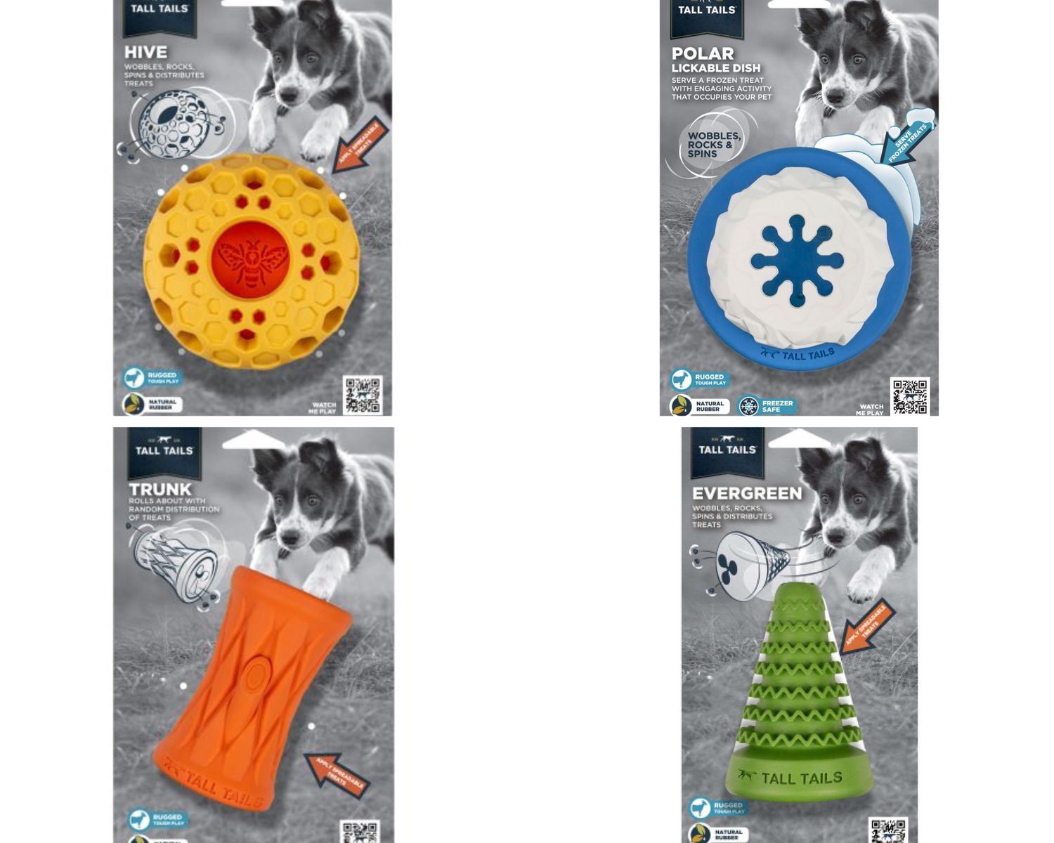 Natural Rubber Dog Toy :