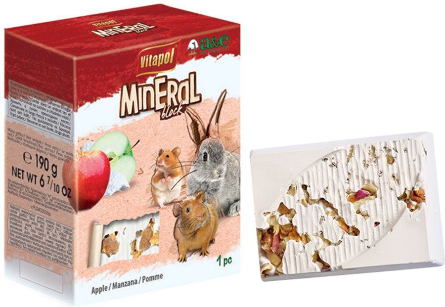 A+E Vitamin Infused Apple Mineral Block