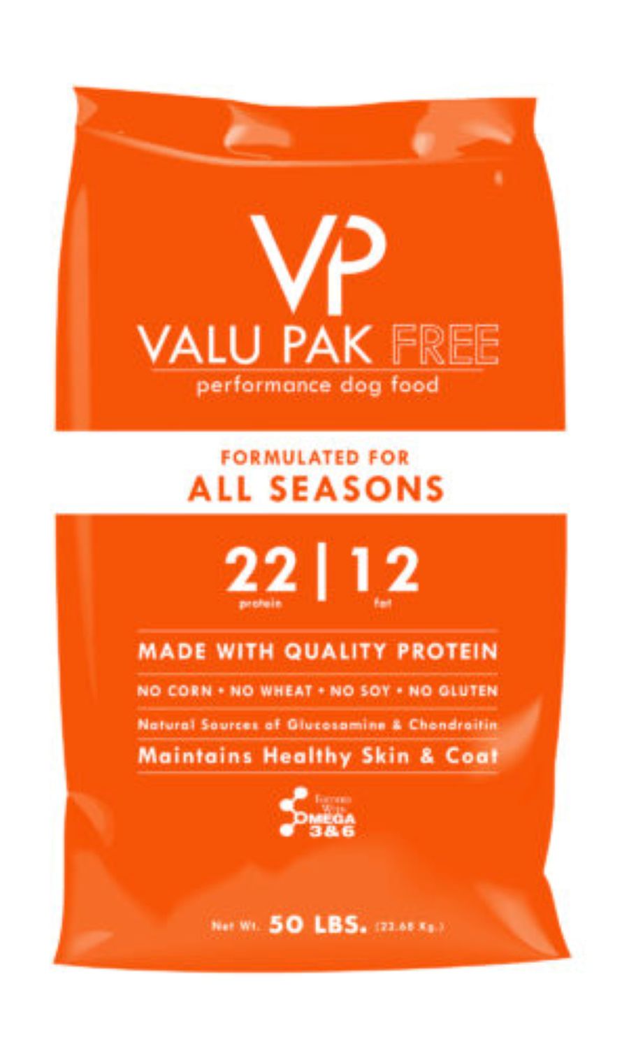 Valu Pak Orange Bag 50# 22/12