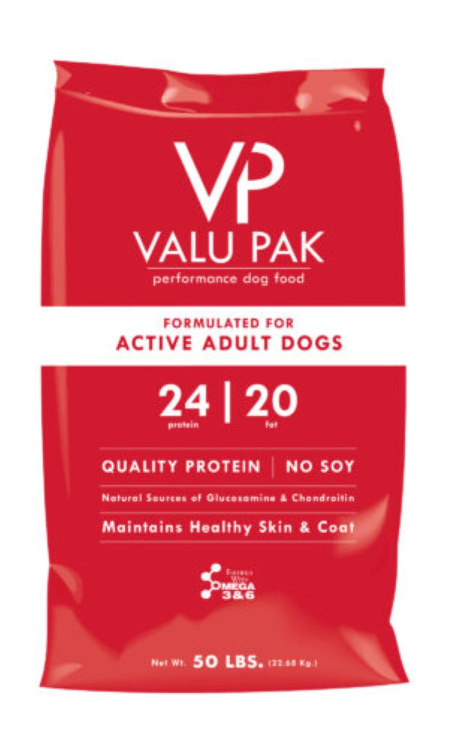 Valu Pak Red Bag 50# 24/20