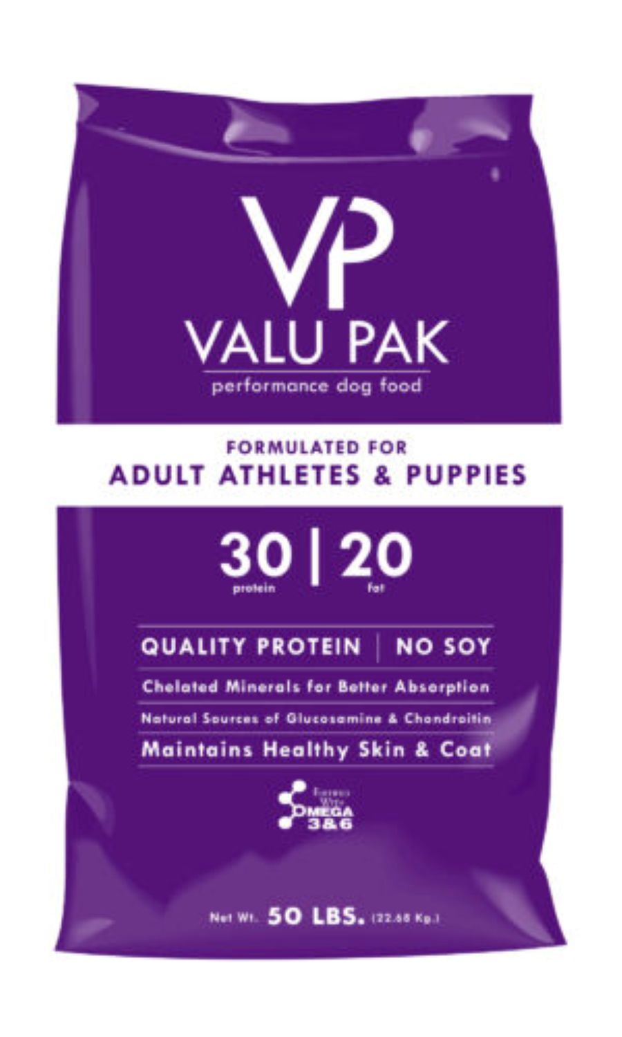 Valu Pak Purple Bag 50# 30/20