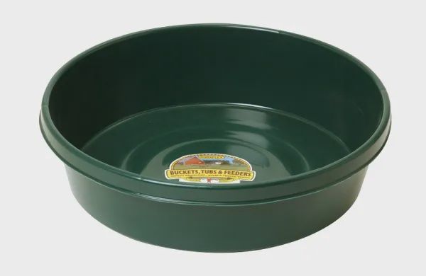 3 Gallon Plastic Pan : green
