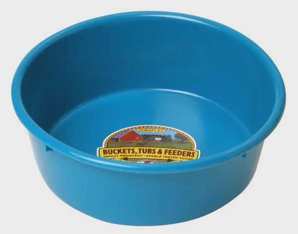 5 Qt Plastic Pan : teal