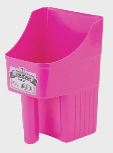 3 Qt Feed Scoop : pink
