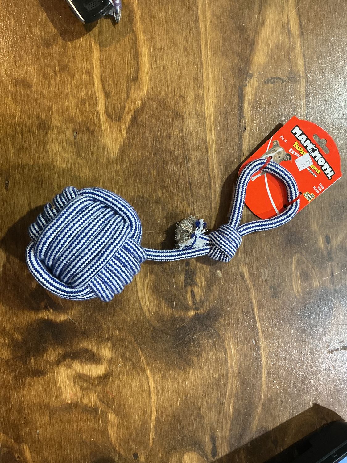 Mammoth Monkey Fist With Loop : large 25197F