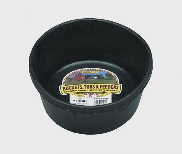 2qt Rubber Pan