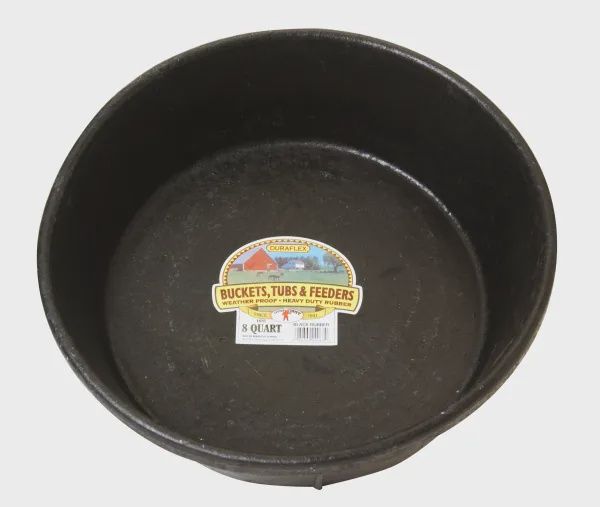 8qt Rubber Pan