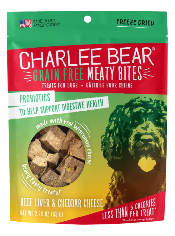 Charlee Bear Beef Liver And Cheddar Cheese