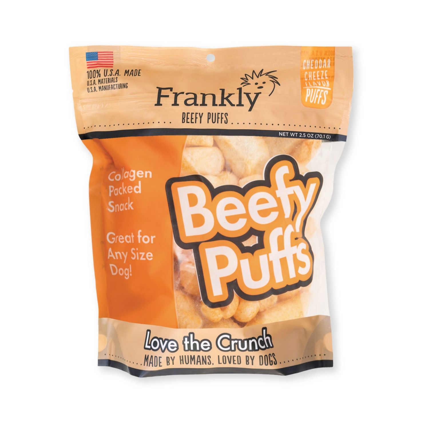 Frankly Cheddar Puffs 5oz