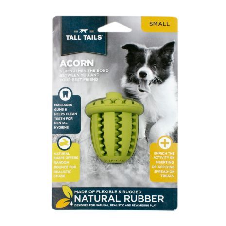 Rubber Acorn Treat Dispenser