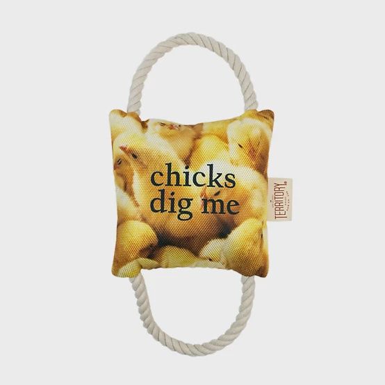 Chicks Dig Me Tug Toy