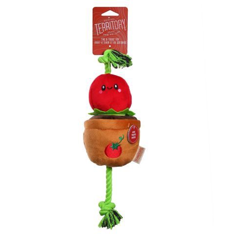 Tomato Plant Dog Toy
