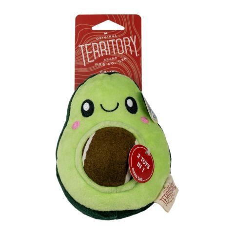 2 in 1 Avocado Dog Toy