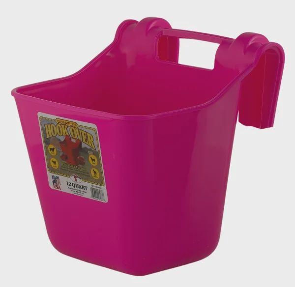 Hookover Bucket 12qt : Hot Pink