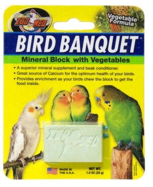 Bird Banquet Mineral Block : Vegetable