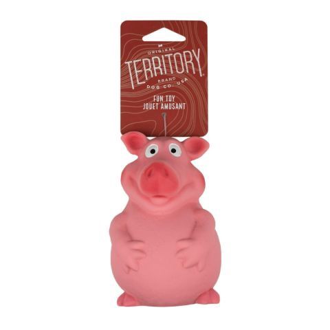 Squeaky Pig Dog Toy