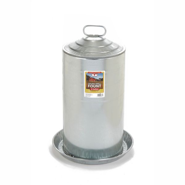 8 Gal Hanging Galvanized Water