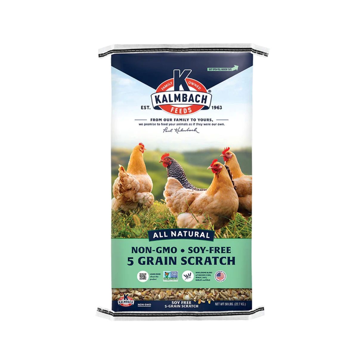 NON GMO 5 Way Scratch 50#