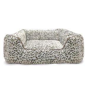 Snow Leopard Pet Bed 25"