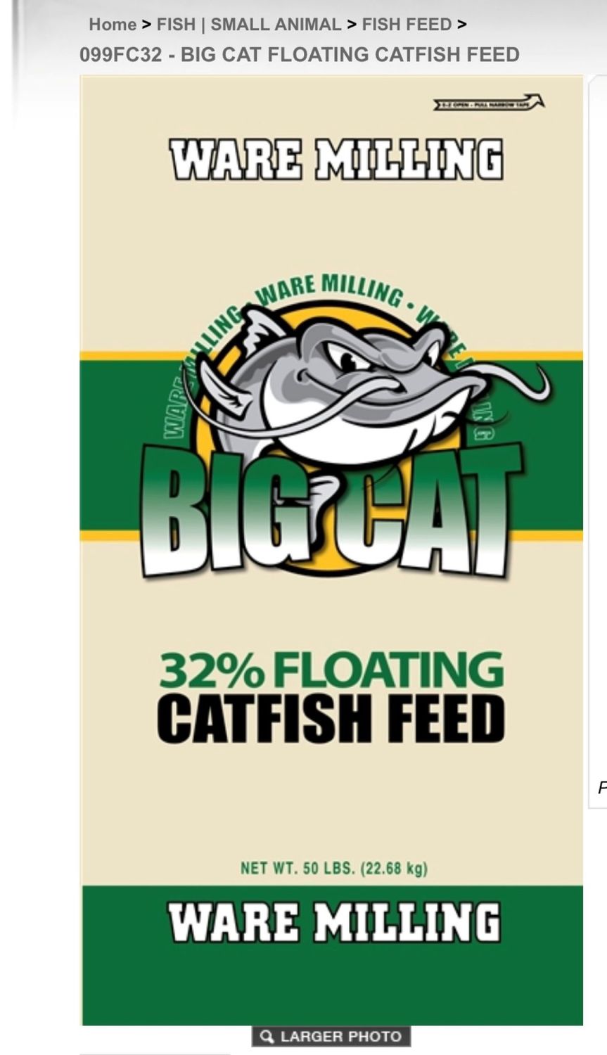 32% Floating Catfish 50#