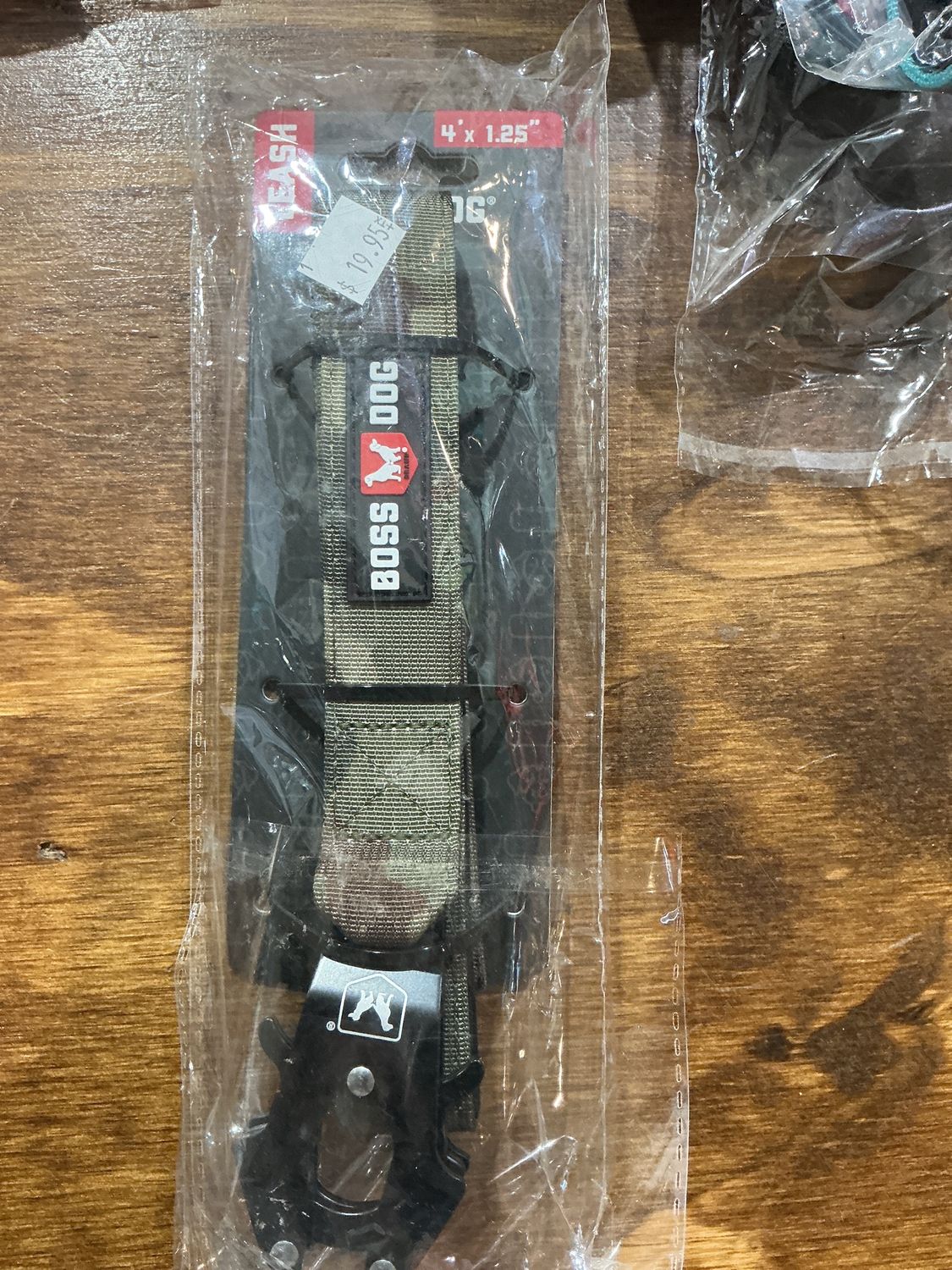 Boss Dog Leash 4ft :, Colour: Green Camo