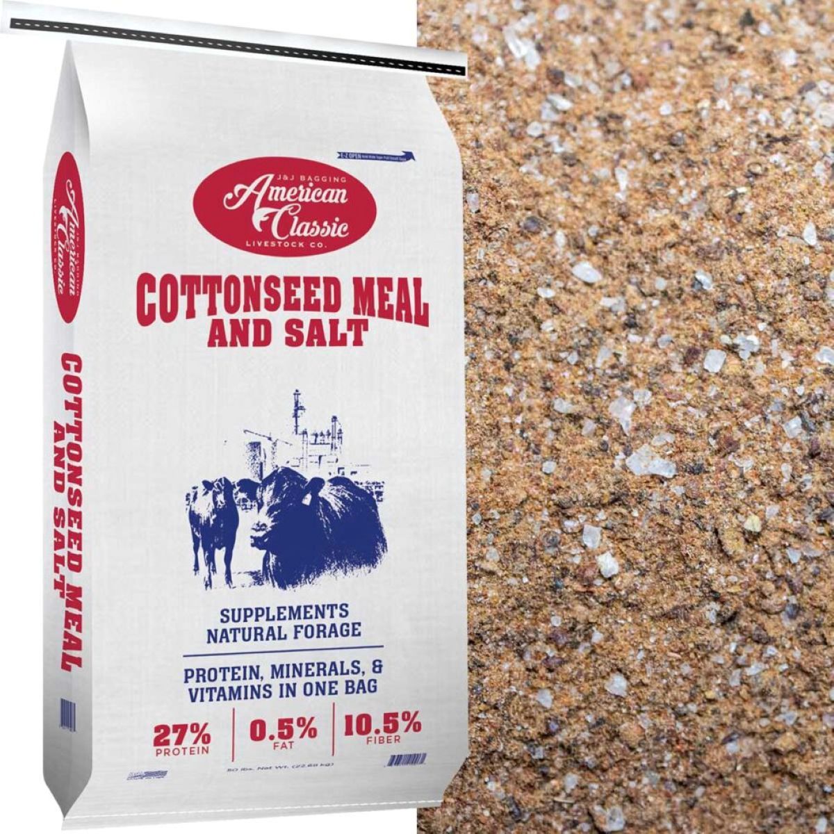 Cottonseed Meal &amp; Salt 50#