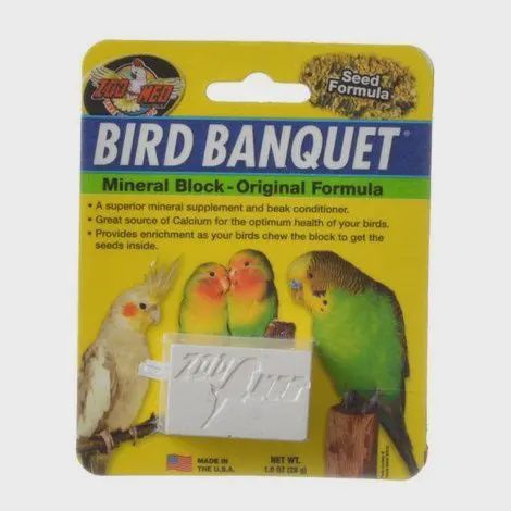 Bird Banquet Mineral Block : Seed Formula