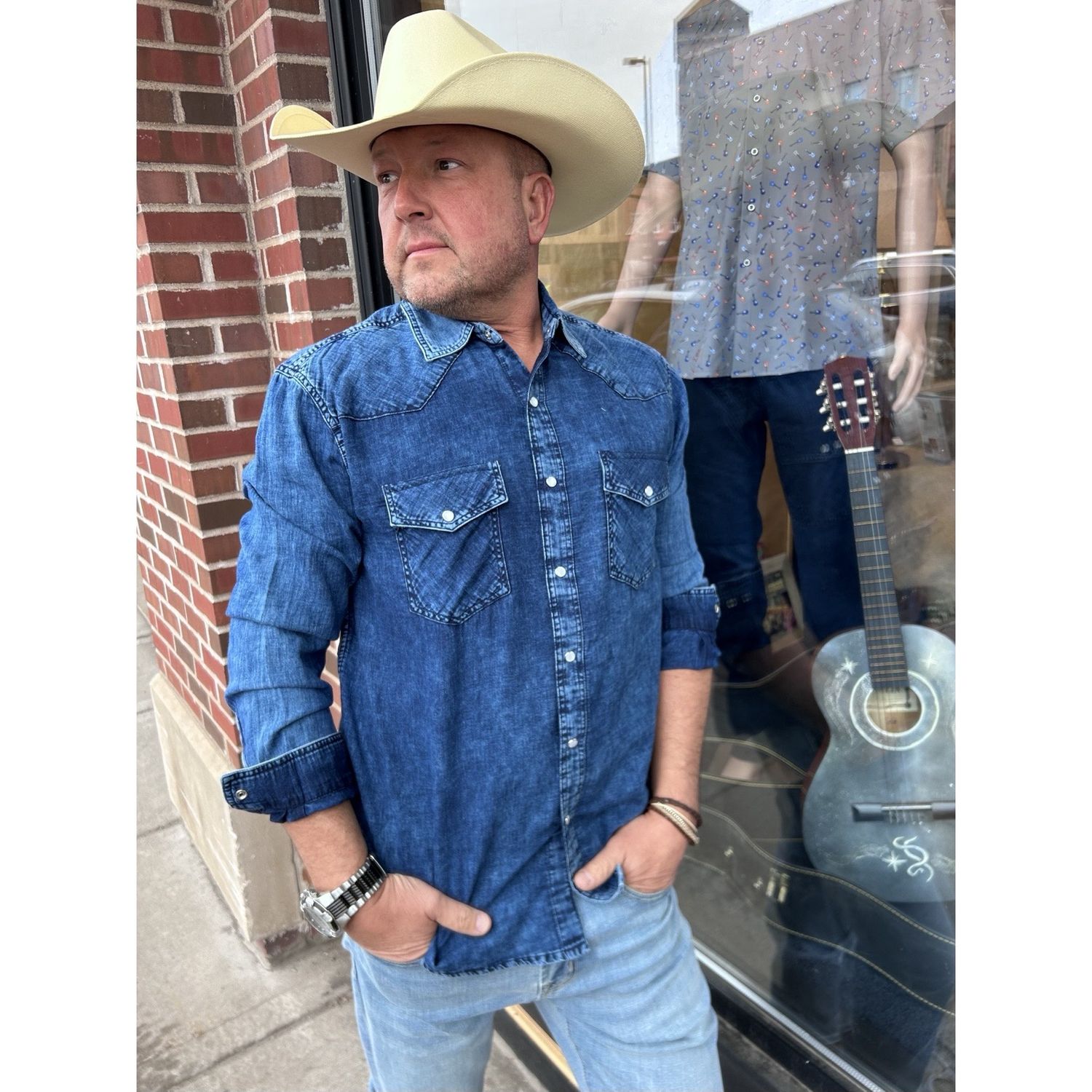 True Grit Western Denim, Size: M