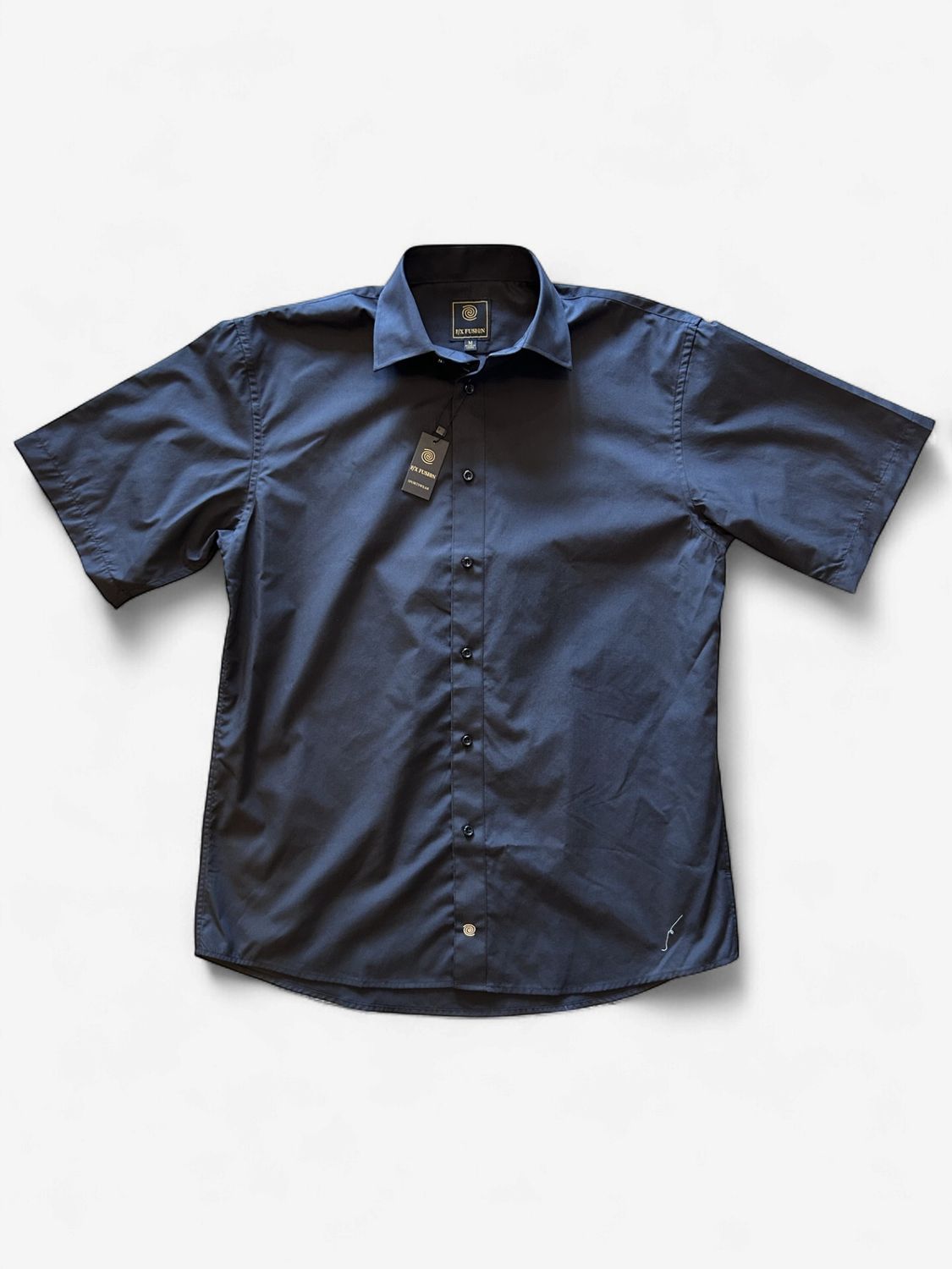 FX Fusion S/S Dress Shirt, Color: Black, Size: M