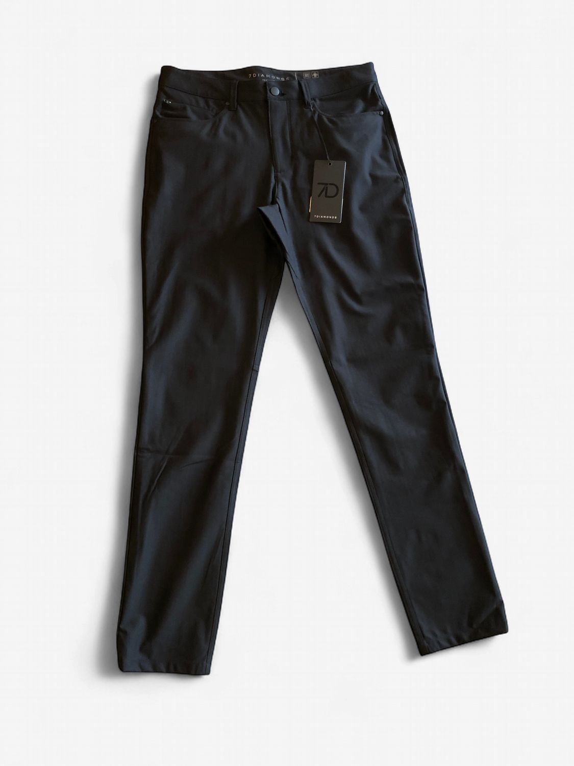 7 Diamonds Infinity Pant, Color: Black, Length: 30, Waist: 30