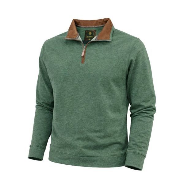 F/X Cashmere Soft Touch 1/4 Zip | Olive