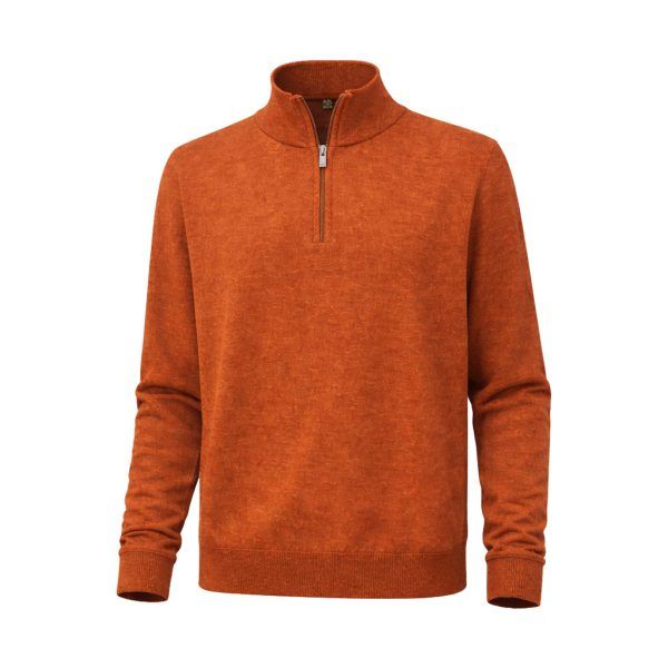 F/X Fusion 1/4 Zip Mock | Scotch Hthr