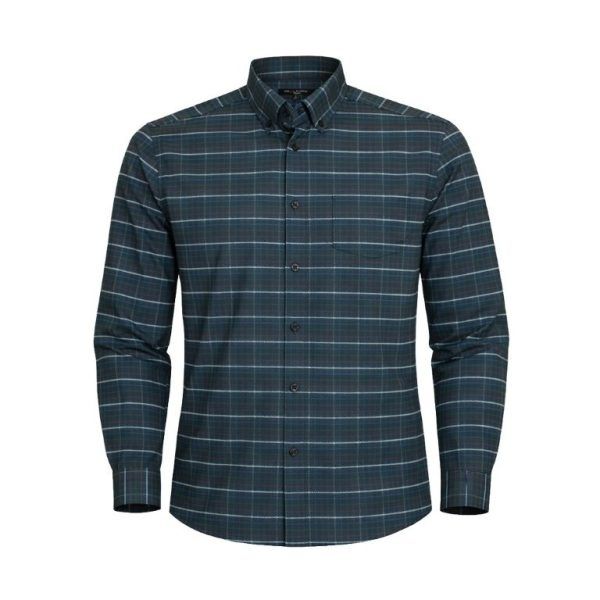 Jon Randall Multi Check | Teal/Navy