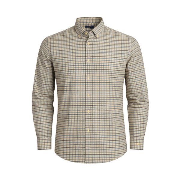Jon Randall Multi Check | Ecru