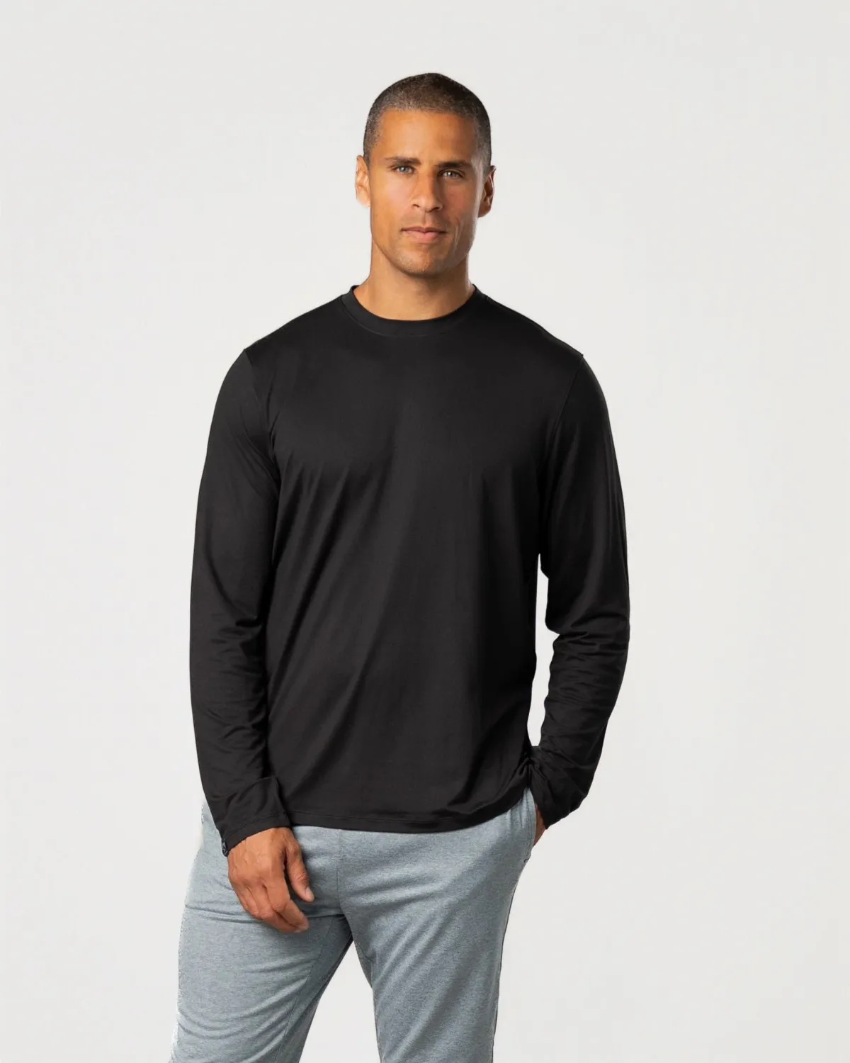 Storm Creek Varsity L/S Tee | Black