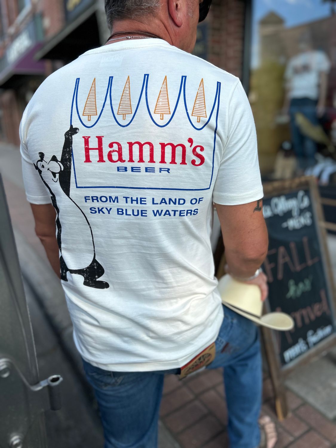 Hamms Logo | White
