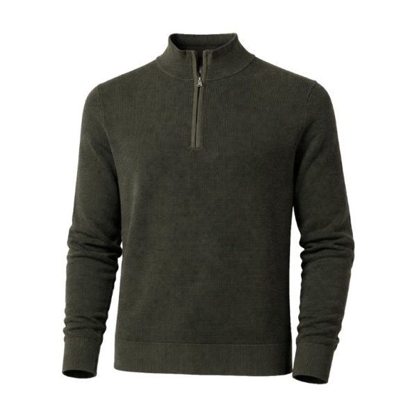F/X Fusion 1/4 Zip Sweater | Greenstone