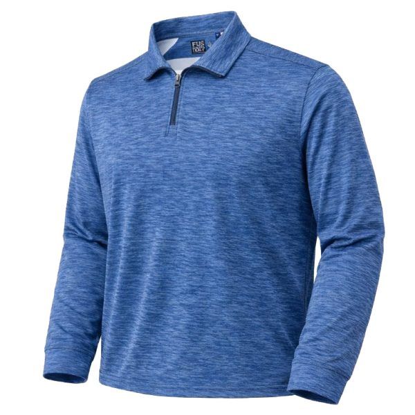 F/X Fusion 1/4 Zip Space Dye | Navy