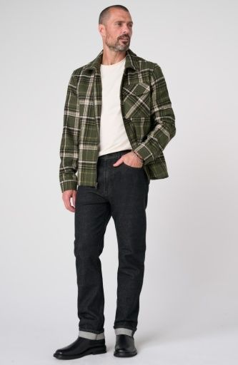 men's flap pkt zip jacket, Size: M